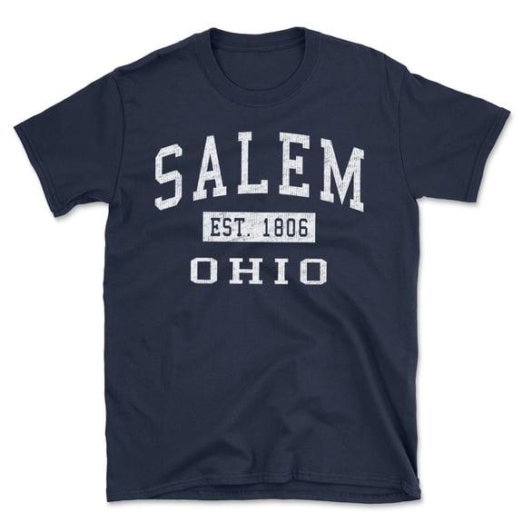 Salem Ohio Classic Established Men's Cotton T-Shirt