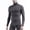 Gray, variant on thermal Underwear F or Men High Collar Modal Plain Turtleneck Pullover Long Sleeve Undershirts Tops Gray