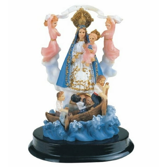 FC Design 5"H Our Lady of Charity Statue Our Lady of El Cobre Holy Figurine Religious Decoration