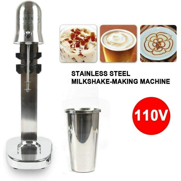 Milkshake Maker, Electric Smoothie Blender, Stainless Steel Drink Mixer  Shake Machine, Speed Adjustable Milk shake Maker, Commercial