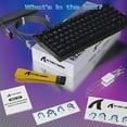 thumbnail image 6 of ATTACK SHARK R82 HE Wired 75% Gaming Keyboard with C04ULTRA LED Cable, 6 of 9