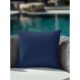 thumbnail image 4 of 1 Pack Outdoor Throw Pillow, Navy Blue Waterproof Pillow with Insert Included, Modern Pure Navy Blue Decorative Accent Cushion Sofa Pillows for Patio Porch, 16 x 16 In, 4 of 8