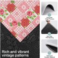 thumbnail image 3 of Pioneer Flower Floral Print Pattern Kitchen Rugs Sets Of 3,Kitchen Runner Rugs Non Skid Washable,Decorative Kitchen Floor Mats for Kitchen,Sink,Laundry,17X30 Inch + 17X47 Inch + 17X59 Inch, 3 of 6