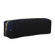 thumbnail image 1 of Disketp Black Blue Glitter Sparkles Estuche de Lápices de Cuero con Cierre, Estuche Compacto para Papelería, Bolígrafos y Accesorios Pequeños, 1 of 7