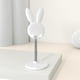 thumbnail image 3 of Lindo soporte para teléfono con diseño de conejito,soporte para teléfono compatible con estuche grueso, compatible con iPhone, Kindle, iPad, Switch, tabletas, todos los teléfonos (blanco) oso de fresa Juguete, 3 of 5