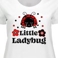 thumbnail image 4 of Inktastic Little Ladybug with Flowers Women's Plus Size T-Shirt, 4 of 5