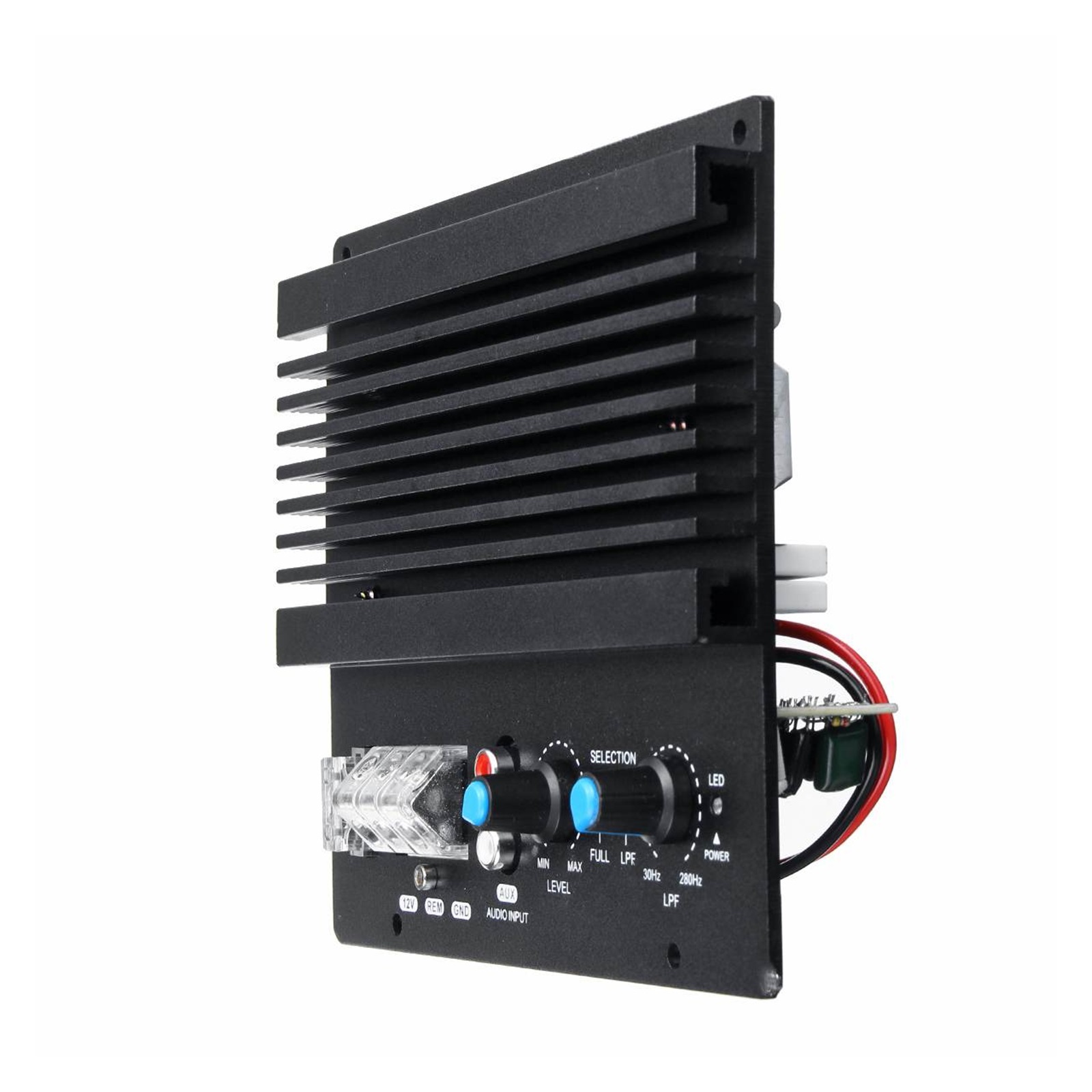 12V 600W Mono Power Amplifier Board Car Powerful Bass Subwoofer Amplifier Board Player Automotive Amplifier Module ,Efficient