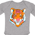 thumbnail image 4 of Inktastic Tiger Head Boys or Girls Long Sleeve Baby Bodysuit, 4 of 5