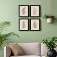 thumbnail image 4 of Set of 4 Vintage Fern Print Wall Art for Bedroom, Beige Ferns Pictures for Living Room, Cute Fern Pictures for Bathroom Walls, Ferns Botanical Leaves Home Office Art (8 x 10), 4 of 6