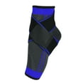 thumbnail image 5 of Unique Bargains 1 Pcs Ankle Support Braces with Strap Adjustable Breathable Ankle Wrap Brace for Sports Blue Size M, 5 of 7