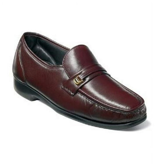 Florsheim Riva Burgundy Shoes Easy Fit 17088-05 Classic Loafer Soft Leather