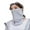 Light Grey, variant on Mdesiwst Summer Sunscreen Sun Protection Ice Silk Face Guard Outdoor Hanging Ear 360 Degree Protection Riding Face Guard