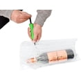 thumbnail image 3 of 20 piezas protección de vino, botella de plástico de burbujas, plástico de burbujas de vino, bolsa de botella de vino. Afortunado Sencillez, 3 of 5