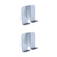 thumbnail image 2 of Soporte para teléfono Wosthever Estante de baño Autoadhesivo Negro 2piezas, 2 of 6