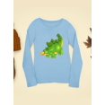 thumbnail image 3 of Cute Dinosaur Long Sleeve Toddler -Image by Shutterstock,  5 Toddler, 3 of 4