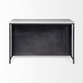 thumbnail image 4 of Mercana Fieri 4 Drawer Kitchen Island in Black and White, 4 of 6