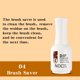 thumbnail image 5 of Activador de capa base y capa superior NOCIS Dip Powder para proteger brochas, 5 of 8