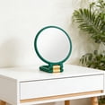 thumbnail image 4 of Modern Mirror 3-in-1 Magnifying , 50X Magnification, Handheld/Wall Mount/Tabletop Design, Double-Sided Makeup Mirror with 360° Adjustable Handle, 4 of 4