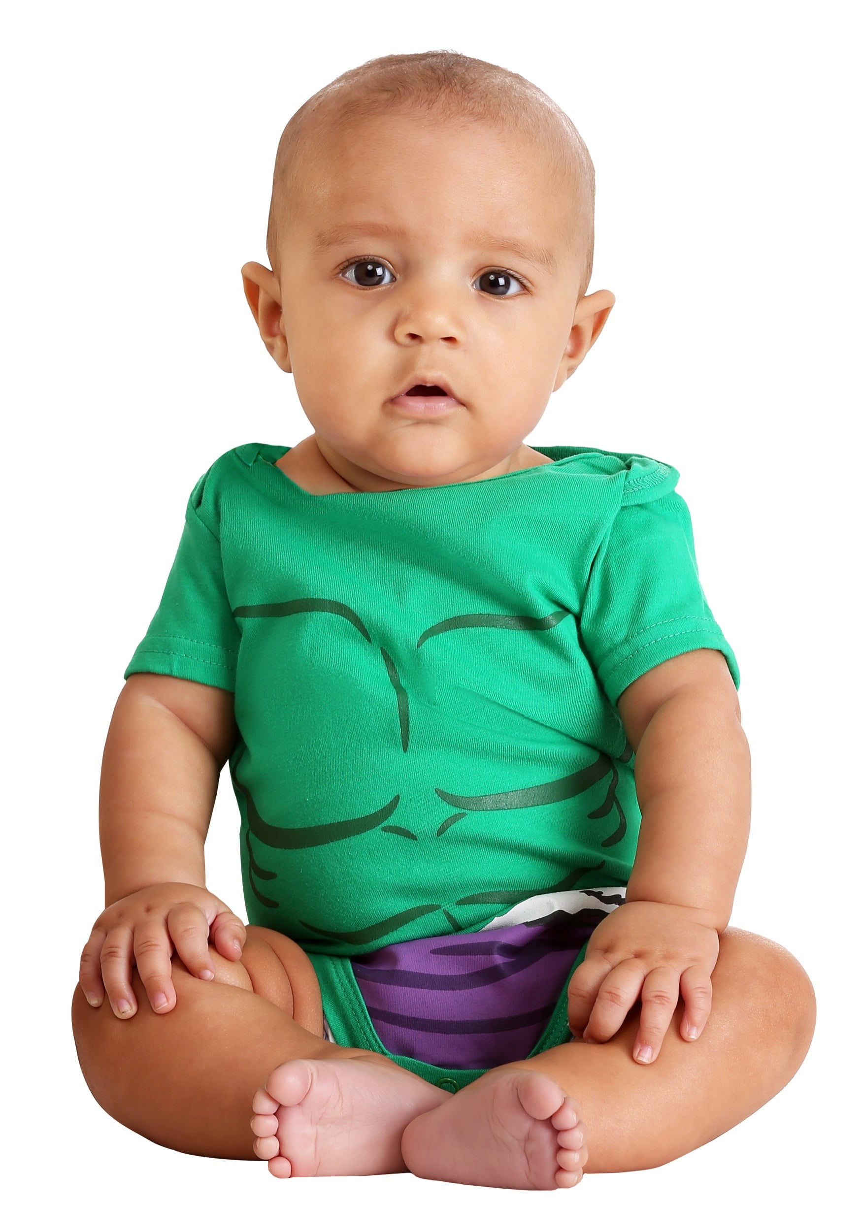 hulk baby onesie
