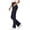#H-Navy, variant on ZHYou Women's Flare Pants High Waisted Bootcut Leggings Tummy Control Stretch Workout Yoga Trousers with Pockets,Wine,Size XS