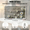 thumbnail image 7 of ZIATUBLES Daisy Wood Grain Print Ironing Pad for Table Top Portable Ironing Mat Blanket Foldable Ironing Board Replacement for Washer Dryer Countertop Travel, 31.5" x 19.6", 7 of 7