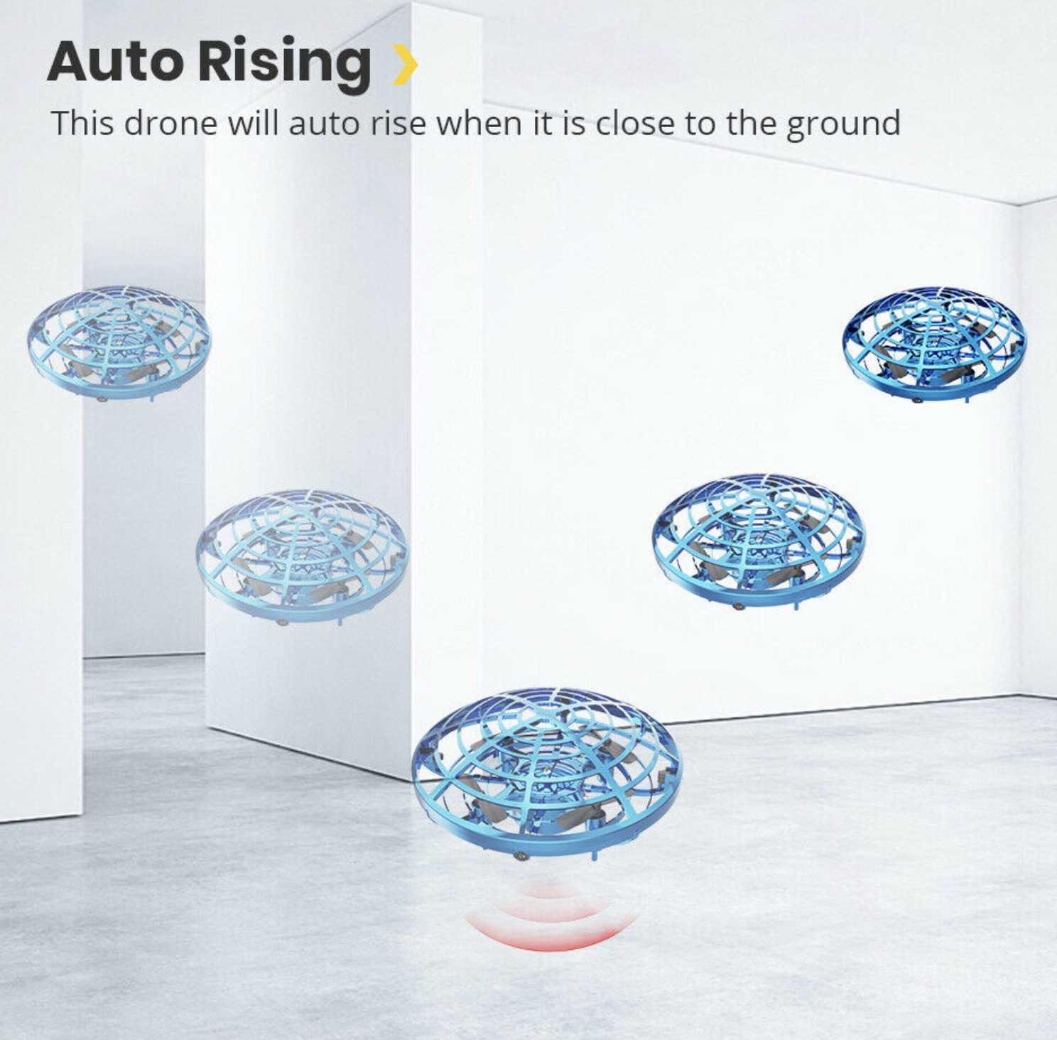 FlyToy UFO Hand-Operated Drone for Kids with Sensors
