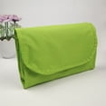 thumbnail image 5 of Man For Women Large Solid Color Bathroom Accessories Portable Collapsible Makeup Case Women Cosmetic Bag Travel Toiletry Bag Hanging Storage Bag RED, 5 of 8