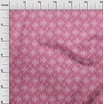 thumbnail image 3 of oneOone Polyester Spandex Pink Fabric Asian Ornamental Sewing Craft Projects Fabric Prints By Yard 56 Inch Wide, 3 of 5