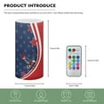 thumbnail image 5 of COEQINE 4th of July Eagle American Flag Star LED Candle Patriotic Flickering Wick Electric Candles Independence Day Decorative Tealight for Home Fourth of July Decoration, 5 of 7