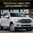 thumbnail image 3 of BocaDecals 2015-2023 Ford F150 Emblem Overlay Insert Decals (Set of 2) - Made in USA - Small Home Business (MatteBlack, XL/XLT/Lariat/Tremor), 3 of 18