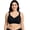 Black, variant on Bras for Women Supportive Wireless Push Up Bra Full Coverage No Underwear Seamless Plus Size for Older Women