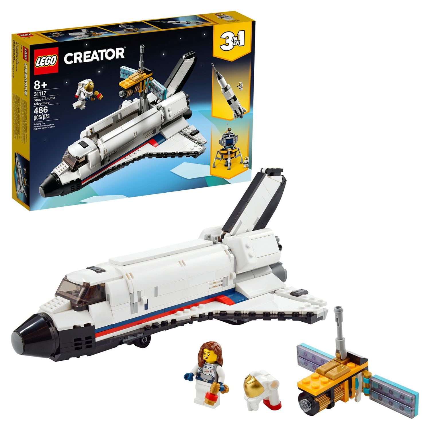 Lego space rocket assembly sale