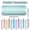 Blue, variant on Silicone Wrist Notepad Bracelet Reusable Wearable Erasable Memo Watchband