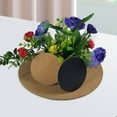 thumbnail image 3 of AMERTEER Cork Plant Mat 10cm 3pcs Waterproof Cushion Round Lock Water Simple And Circular Design Environmental Gardening Pad, 3 of 5