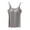 Gray, variant on Summer Tops for Women Wireless Camisole Bra Removable Chest Pads Five Finger Cup Built in Bra Tank Tops for Women