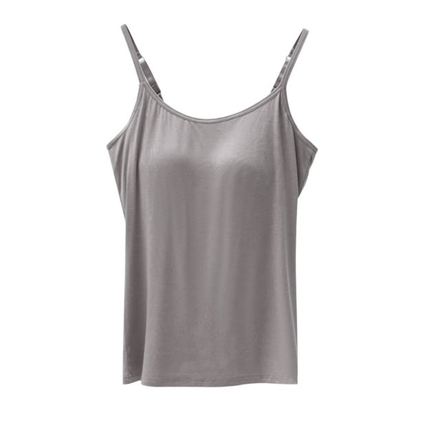 WILLBEST Brasier Mujer Camisola Deportiva Para Mujer Con Almohadillas Para El Pecho, Cinco Dedos, Sin Aro De Acero Y Copas.