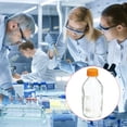 thumbnail image 5 of Unique Bargains 1000mL Clear Reagent Media Graduated Borosilicate Glass Storage Bottle Yellow Cap, 5 of 5