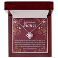 thumbnail image 4 of To My Fiancee I Want To Keep Loving You Infinity Knot Necklace Message Card, 4 of 17