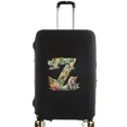 thumbnail image 1 of Housses de Valise Housse de Protection Valise de Voyage Anti-Rayures Housse Anti-Poussière Réutilisable Housse Anti-Poussière Lavable Motif Imprimé Graphique 8lettre Graphique Z m, 1 of 6