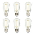 thumbnail image 2 of Westinghouse Lighting  4.5-Watt (40-Watt Equivalent) Clear ST15 Dimmable Filament LED Light Bulb, Medium Base - 6-Pack, 2 of 4