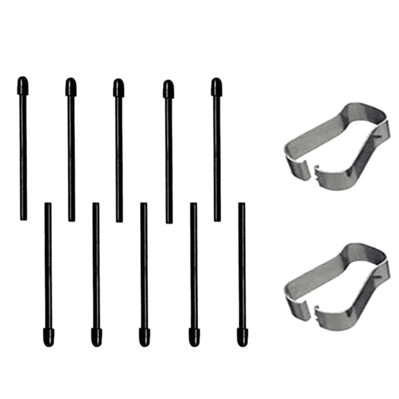 (50 Pack) Marker Pen Tips/Nibs for Remarkable 2 Stylus Pen Replacement Nibs/Tips Soft (Black)