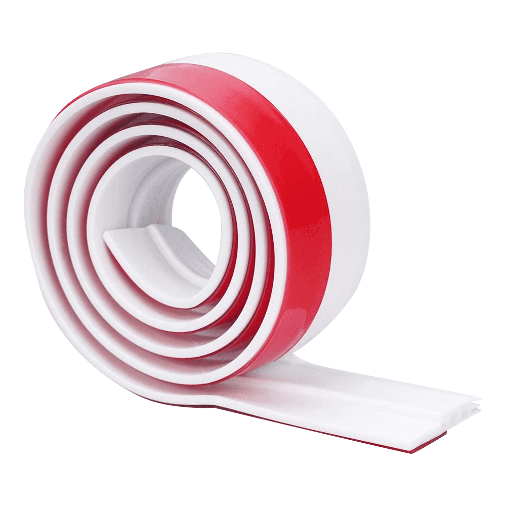 Silicone Door Draft Stopper, Strong Adhesive Under Door Seal for Exterior/Interior Doors