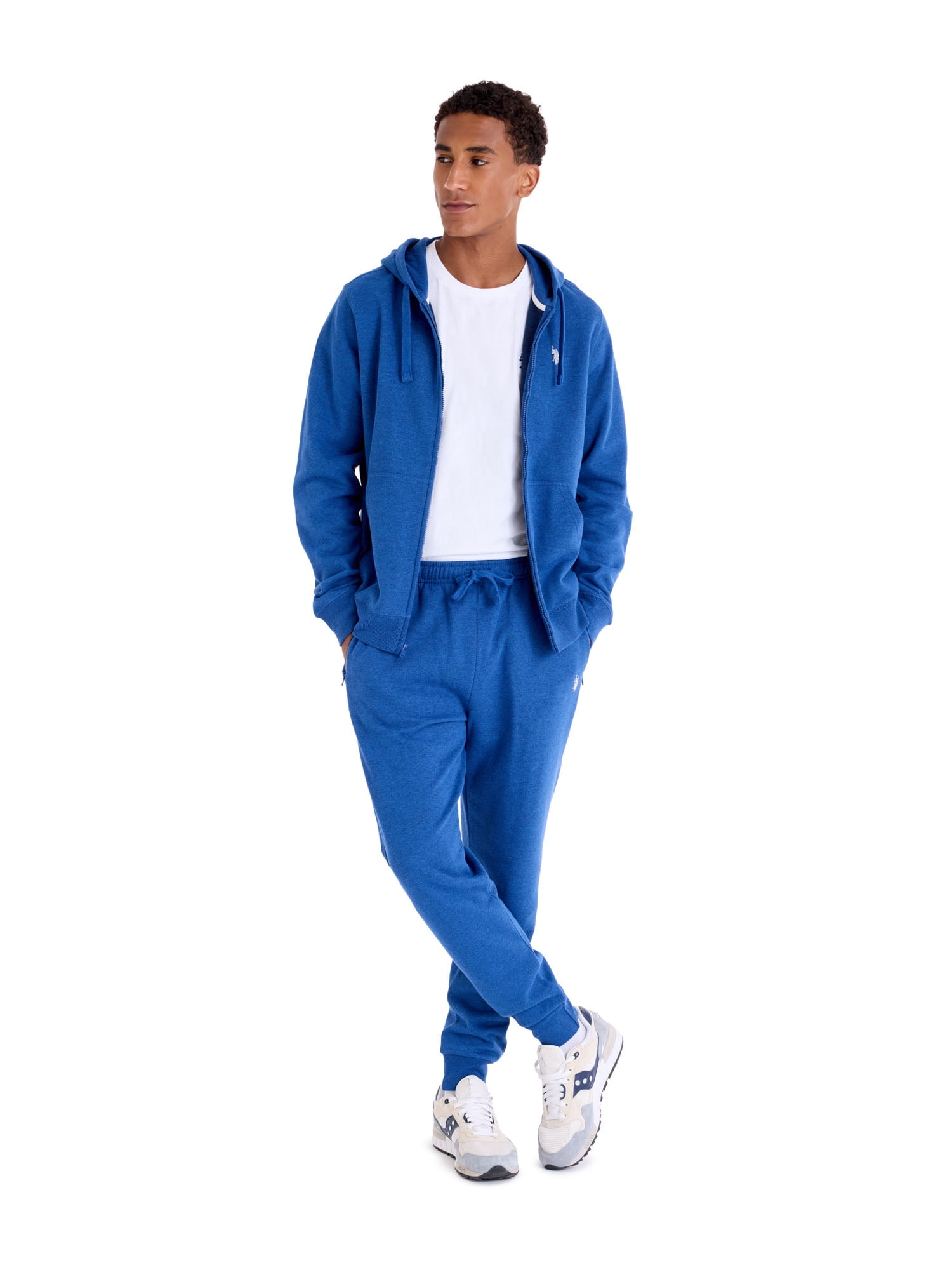 U.S. Polo Assn. Men's Everyday Full Zip Fleece Hoodie