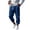 Mens Pants Blue, variant on Mens Fall Sweatpants Casual Running Elastic Waist Drawstring with Pockets Jogger Yoga Pants Dad Gifts