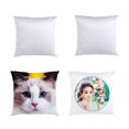 thumbnail image 5 of Funda de almohada blanca para sublimación Afortunado Sencillez, 5 of 5