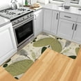 thumbnail image 3 of Kitchen Mats and Rugs Non Skid Washable 2 Pieces Natural Rubber Boho Kitchen Mats for Floor Runner Rugs Standing Mat Set (17" Wx30 L+17" Wx 47" L Palm Tree Leaves), 3 of 6