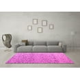thumbnail image 3 of Ahgly Company Indoor Square Abstract Pink Modern Area Rugs, 7' Square, 3 of 4