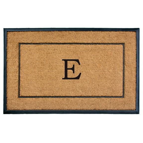Calloway Mills Traditional Brown Coir Indoor Doormat, 2' x 4'
