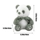 thumbnail image 2 of Juguete de peluche panda | Lindo diseño de pajarita roja | Material de algodón suave | Regalo decorativo para amigos, familiares | Muñeca coleccionable esponjosa | 16x12x20cm | 1 Pieza, 2 of 5