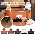 thumbnail image 3 of Car Seat Storage Box,Multifunctional Car Seat Back Storage Box,Multifunctional Car Logo Seat Back Storage Box,Universal back seat car organizer,Car Tissue Organizer Back Seat with 2 Drink Cup Holder, 3 of 8